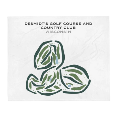 Desmidt's Golf Course & Country Club, Wisconsin - Printed Golf Courses