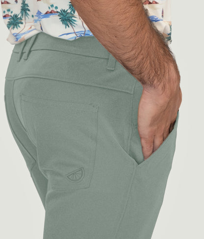 Final Round Classic Golf Pants Slate Gray