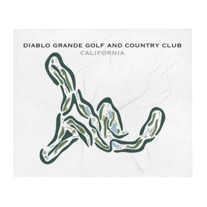 Diablo Grande Golf & Country Club, California - Printed Golf Courses