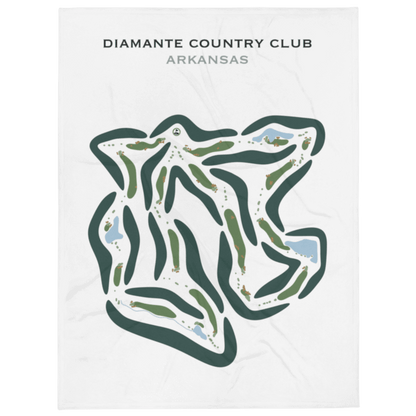 Diamante Country Club, Arkansas - Printed Golf Courses