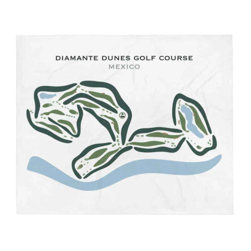 Diamante Dunes Golf Course, Mexico - Printed Golf Courses