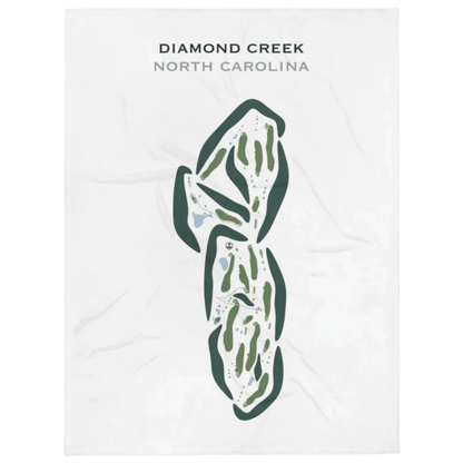 Diamond Creek, North Carolina - Printed Golf Courses