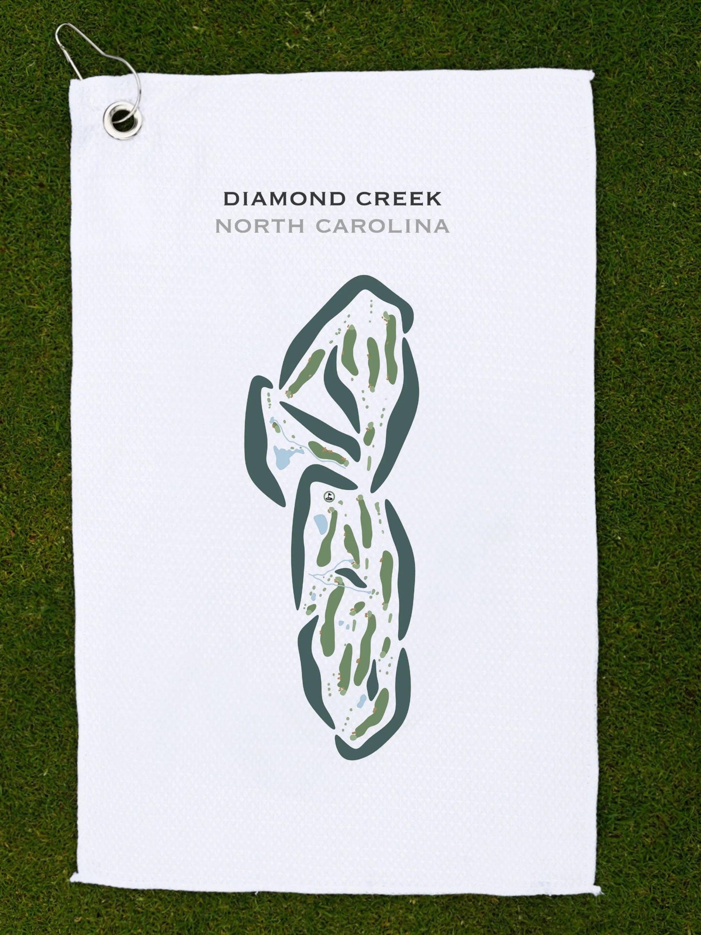 Diamond Creek, North Carolina - Printed Golf Courses