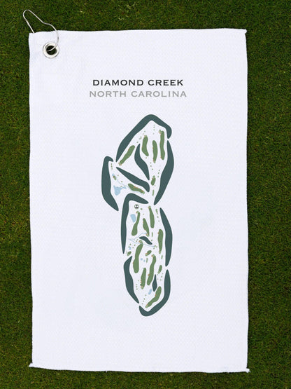 Diamond Creek, North Carolina - Printed Golf Courses