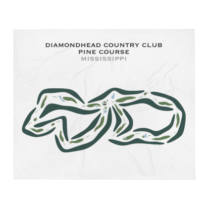 Diamondhead Country Club - Pine Course, Mississippi - Printed Golf Courses