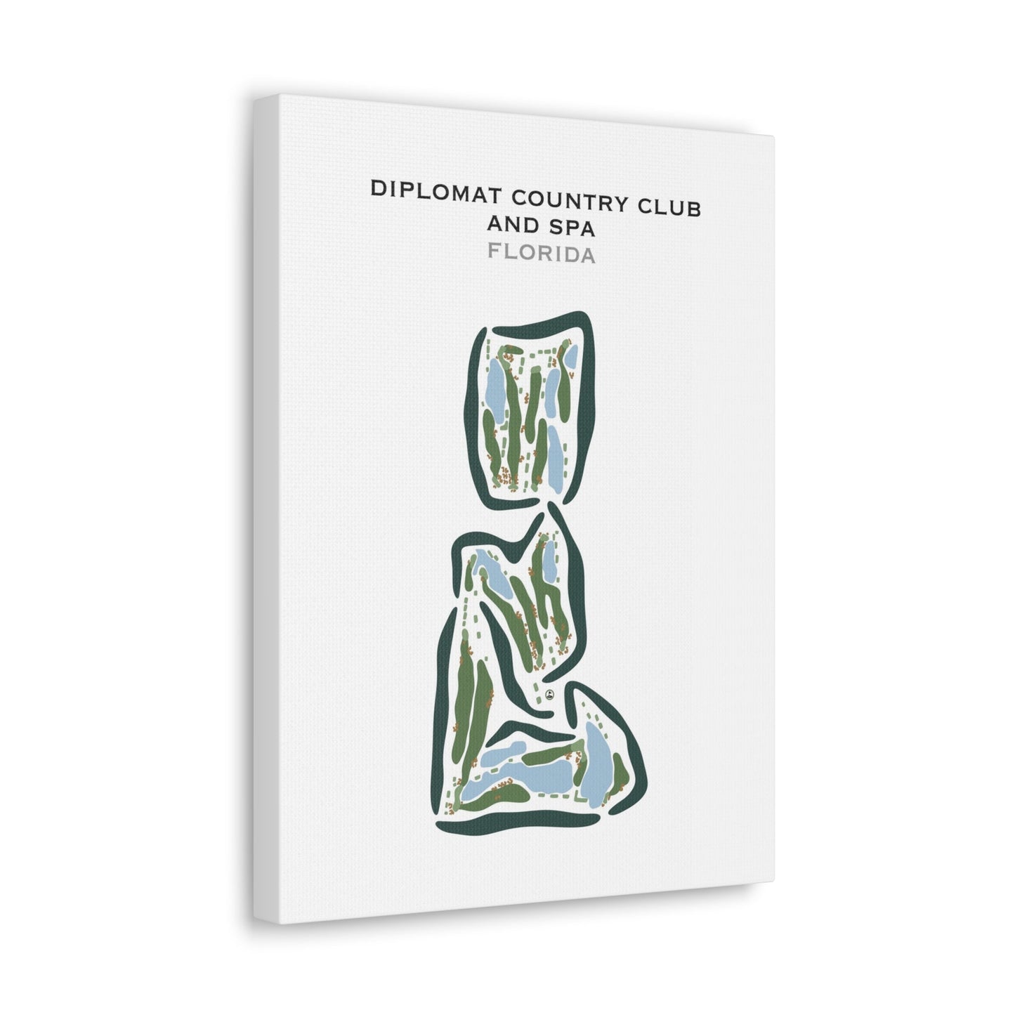 The Diplomat Country Club & Spa, Florida - Printed Golf Courses