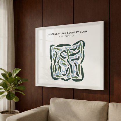 Discovery Bay Country Club, California - Printed Golf Courses
