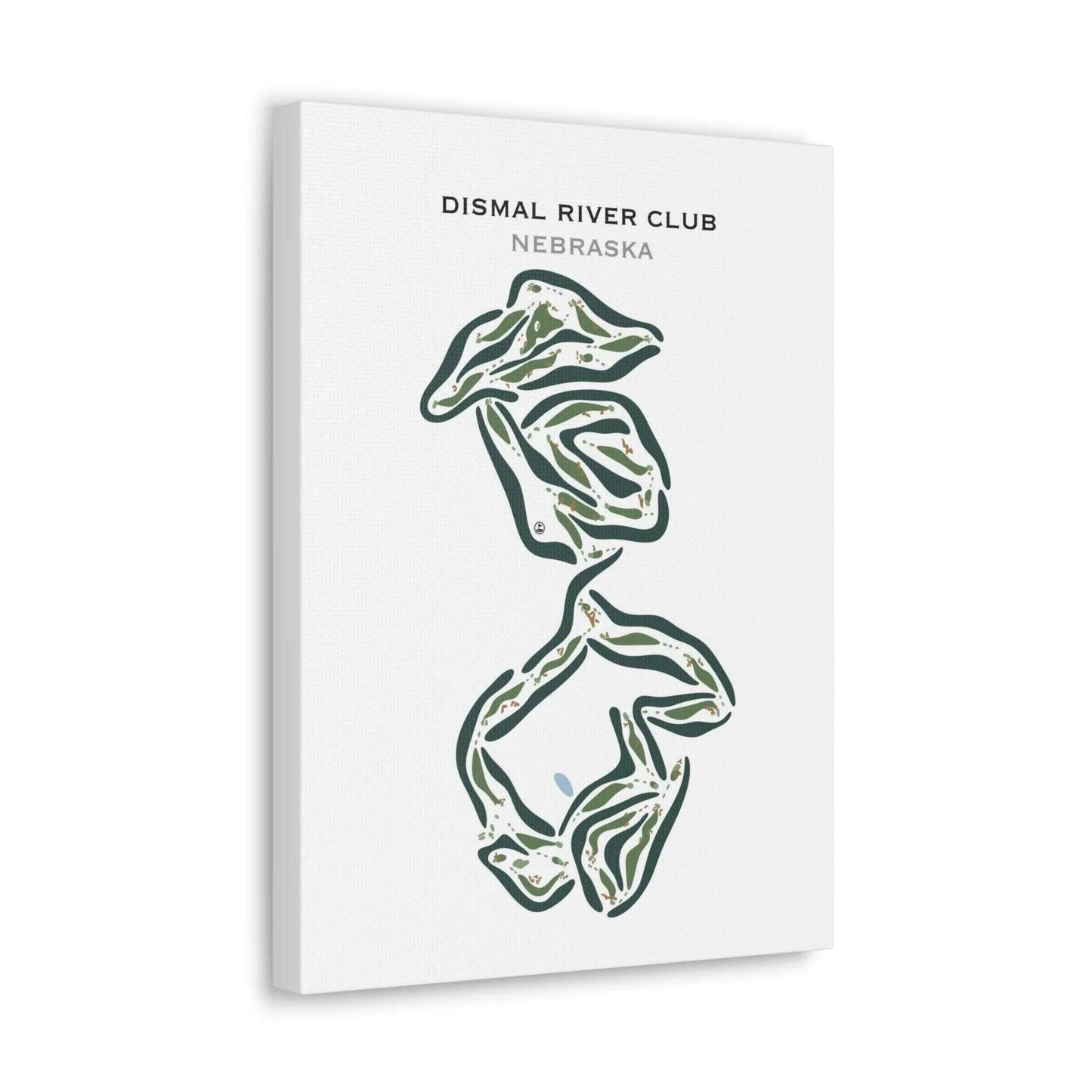 Dismal River Club, Nebraska - Printed Golf Courses