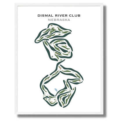 Dismal River Club, Nebraska - Printed Golf Courses