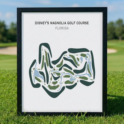 Disney's Magnolia Golf Course, Florida - Printed Golf Courses