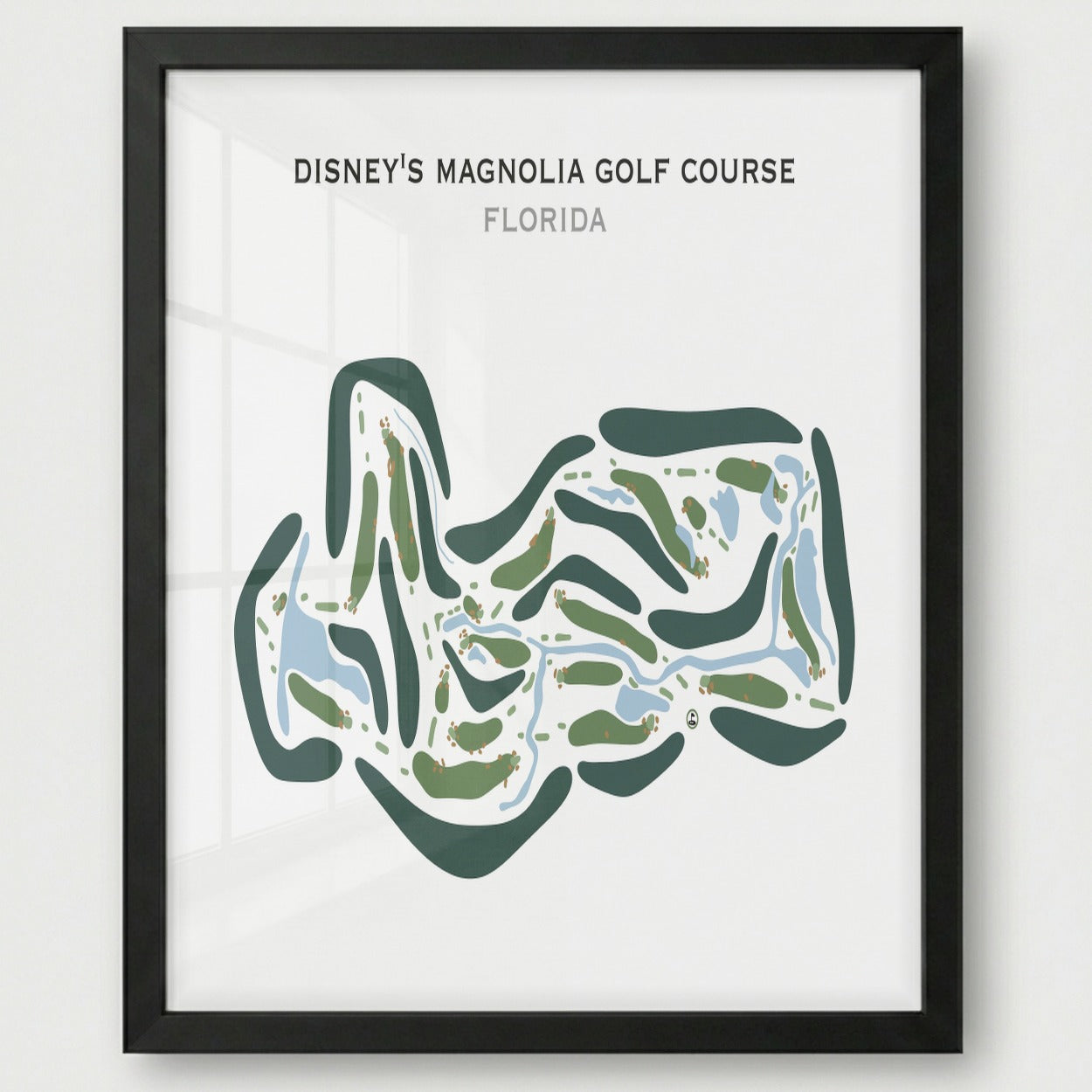 Disney's Magnolia Golf Course, Florida - Printed Golf Courses