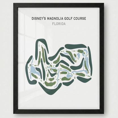 Disney's Magnolia Golf Course, Florida - Printed Golf Courses