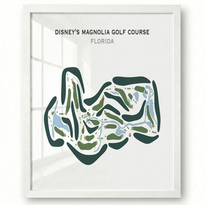 Disney's Magnolia Golf Course, Florida - Printed Golf Courses