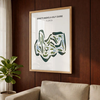 Disney's Magnolia Golf Course, Florida - Printed Golf Courses