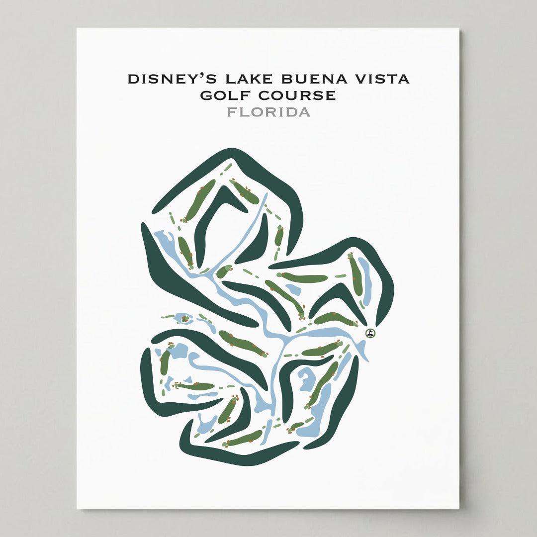 Disney's Lake Buena Vista Golf Course, Florida - Printed Golf Courses