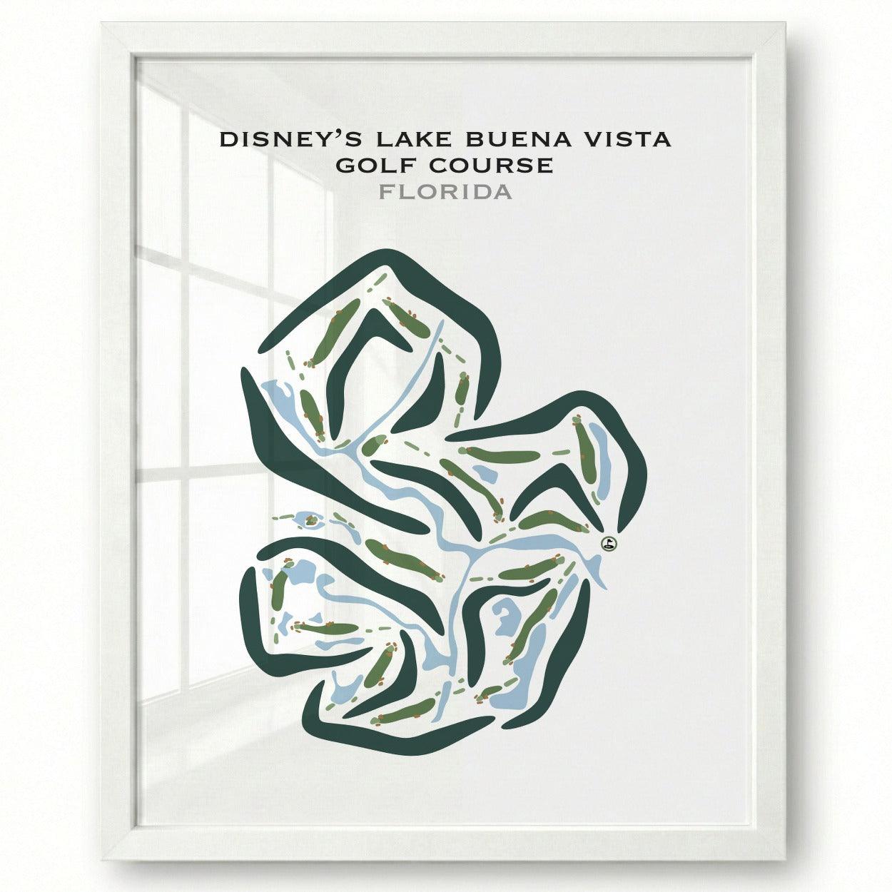 Disney's Lake Buena Vista Golf Course, Florida - Printed Golf Courses