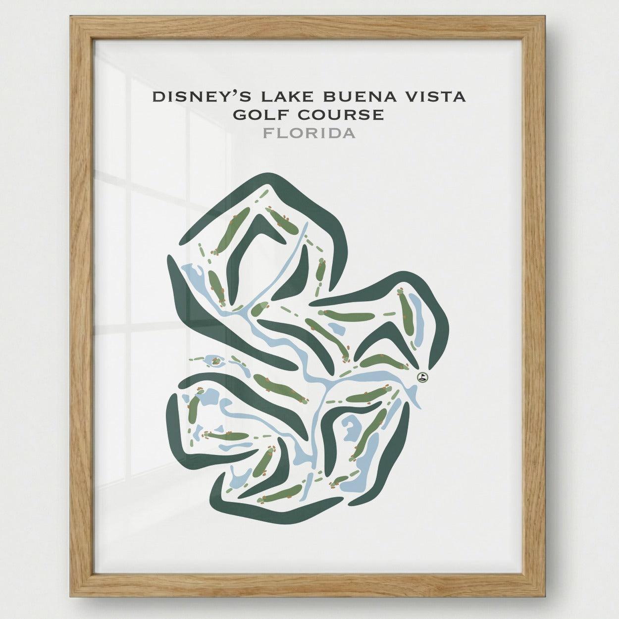 Disney's Lake Buena Vista Golf Course, Florida - Printed Golf Courses