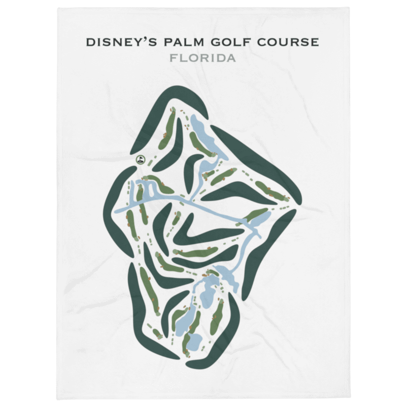 Disney's Palm Golf Course, Florida - Printed Golf Courses
