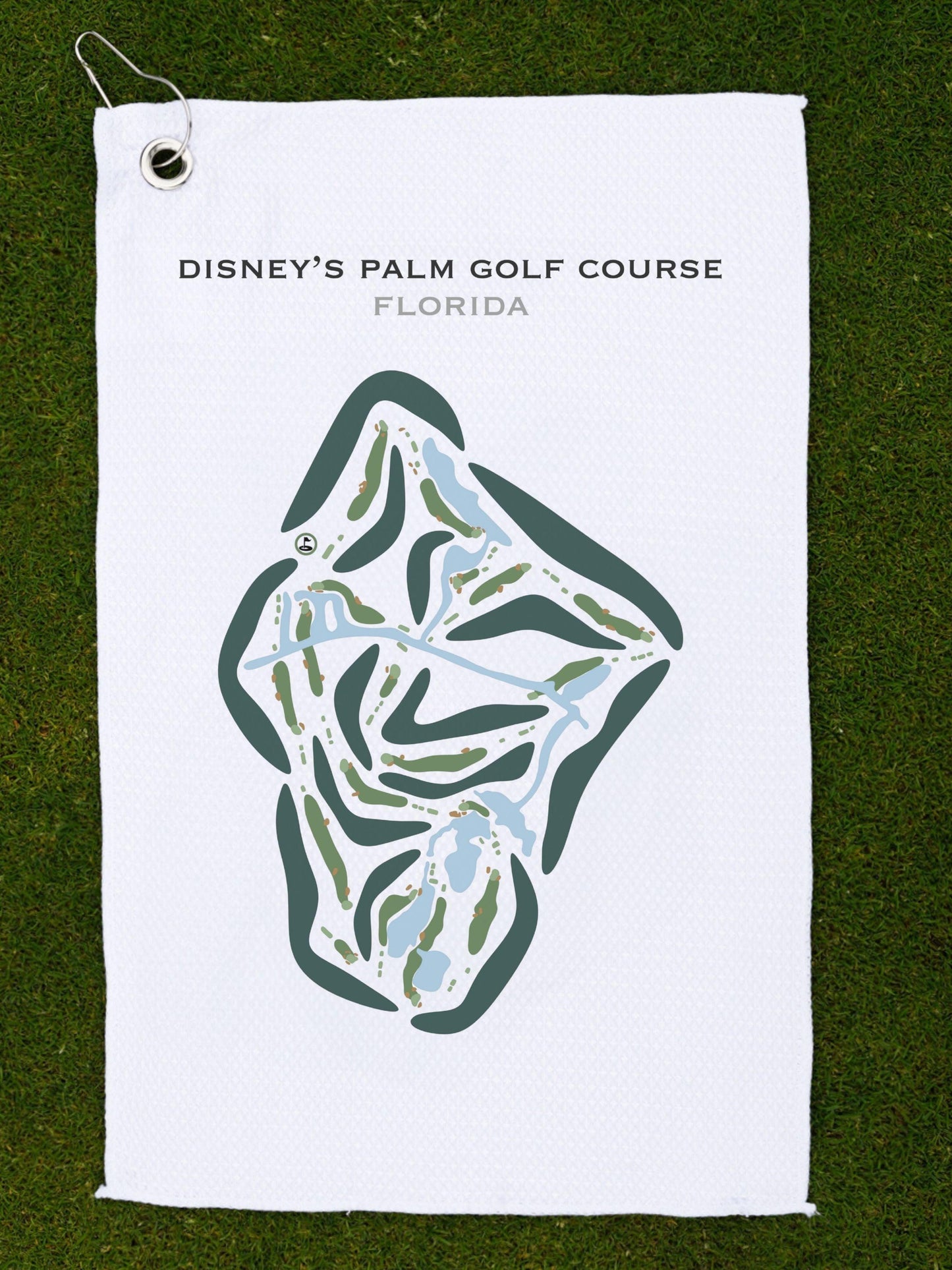 Disney's Palm Golf Course, Florida - Printed Golf Courses