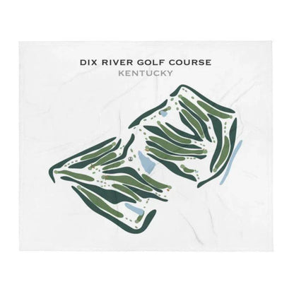 Dix River Golf Course, Kentucky - Printed Golf Courses