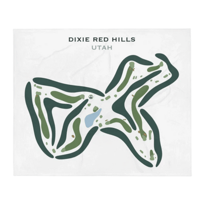 Dixie Red Hills, Saint George Utah - Printed Golf Courses