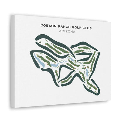 Dobson Ranch Golf Club, Arizona - Printed Golf Courses