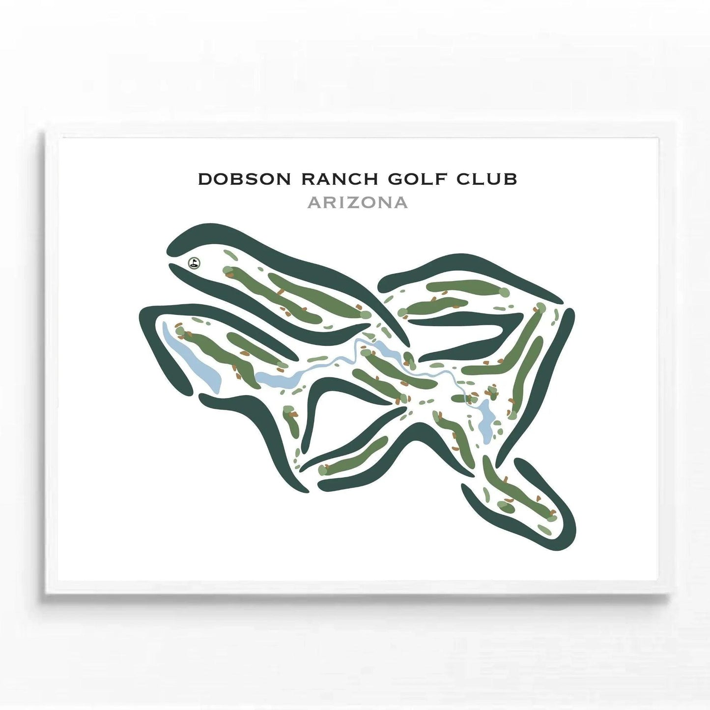 Dobson Ranch Golf Club, Arizona - Printed Golf Courses