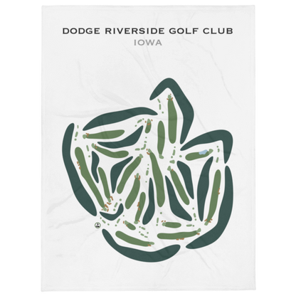 Dodge Riverside Golf Club, Iowa - Printed Golf Courses
