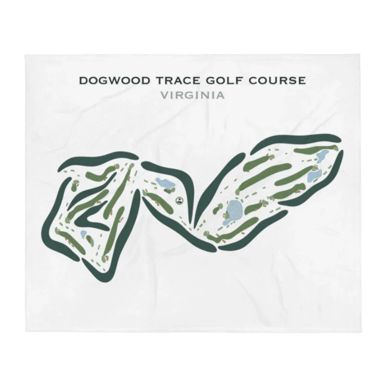 Dogwood Trace Golf Course, Virginia - Printed Golf Courses