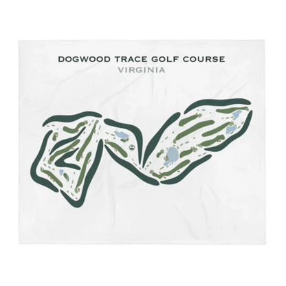Dogwood Trace Golf Course, Virginia - Printed Golf Courses