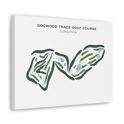 Dogwood Trace Golf Course, Virginia - Printed Golf Courses