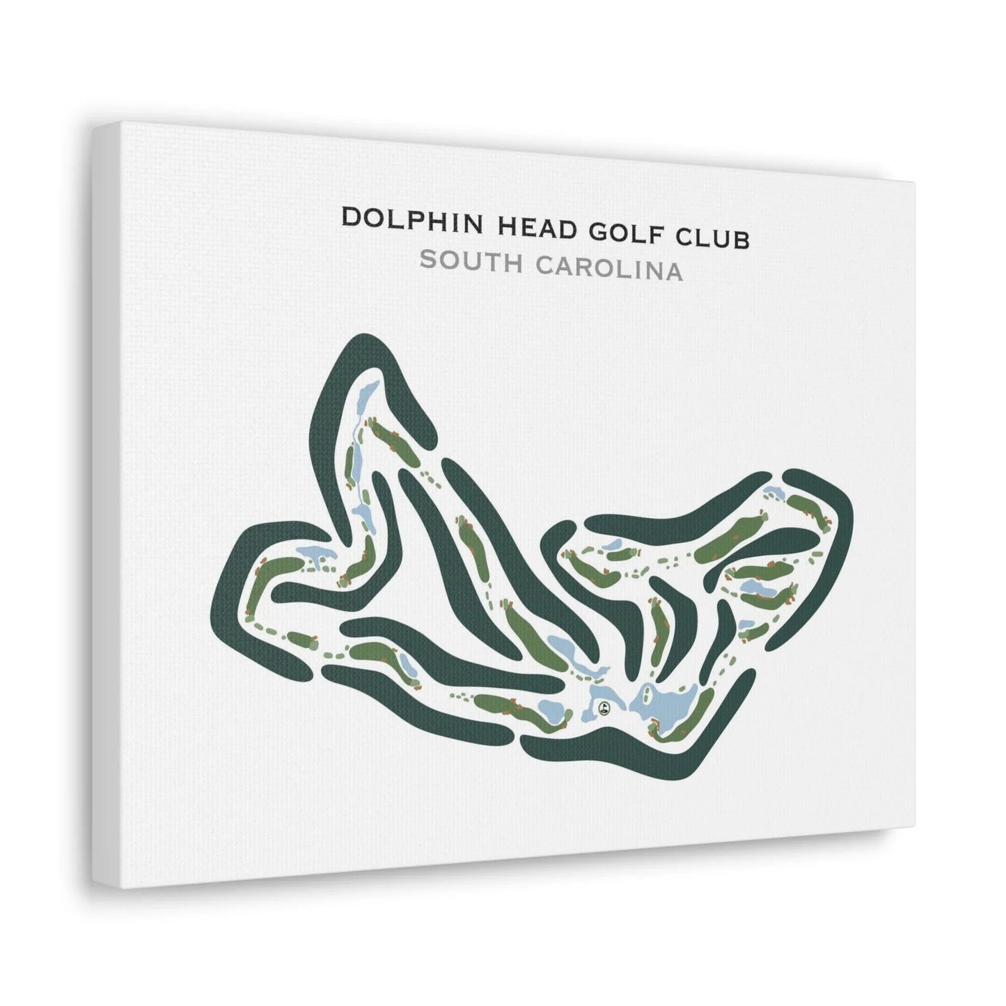 Dolphin Head Golf Club, South Carolina - Printed Golf Courses