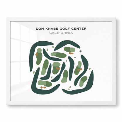 Don Knabe Golf Center, California - Printed Golf Courses