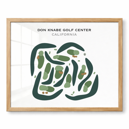 Don Knabe Golf Center, California - Printed Golf Courses