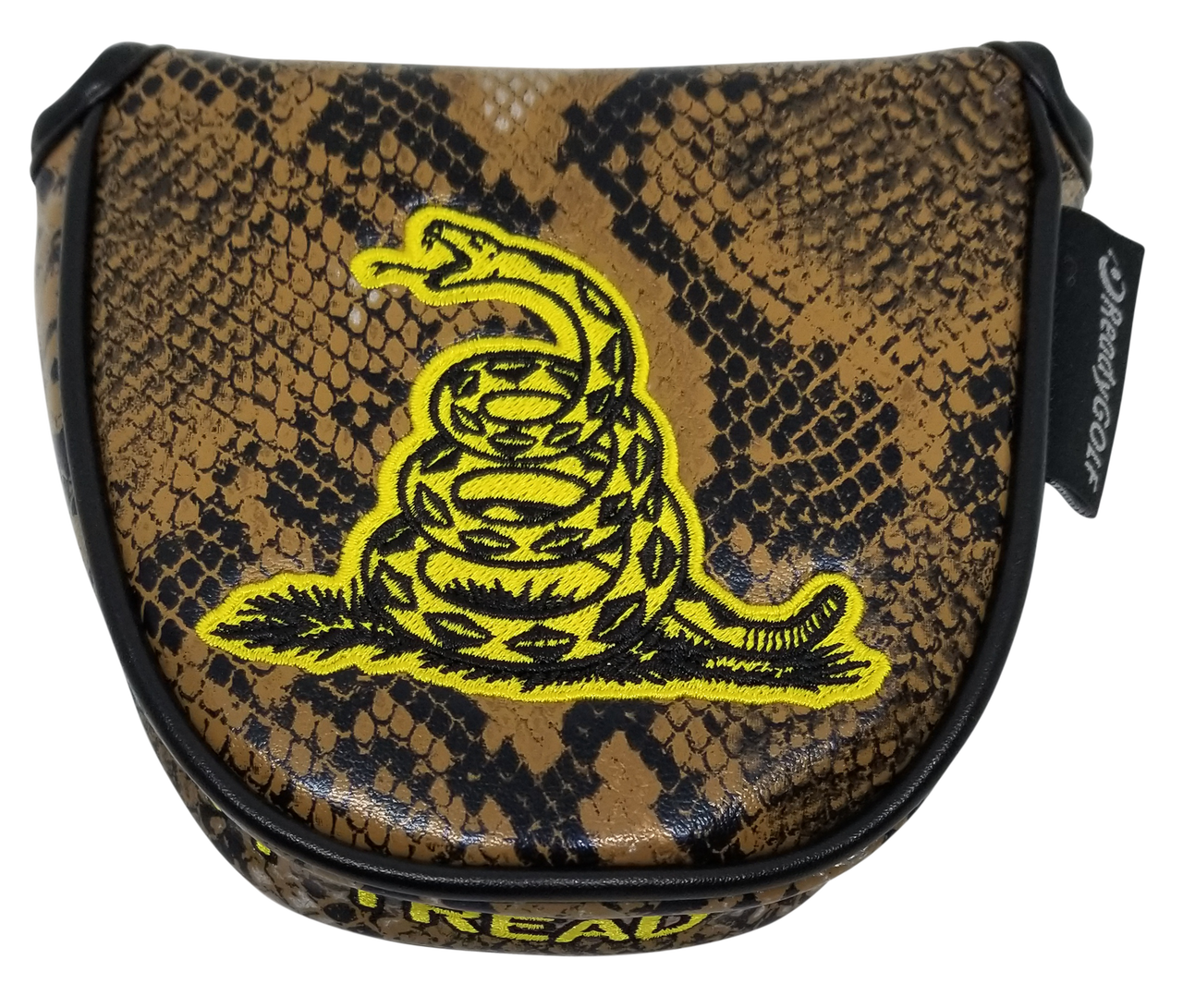 Don't Tread On Me Embroidered Putter Cover - Mallet by ReadyGOLF