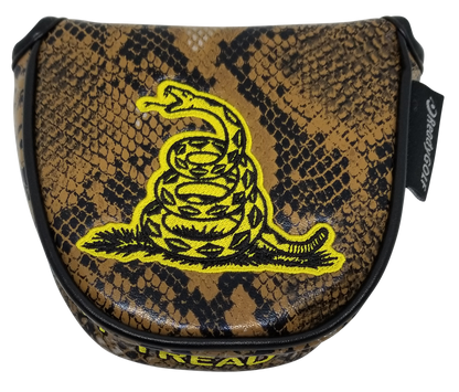 Don't Tread On Me Embroidered Putter Cover - Mallet by ReadyGOLF