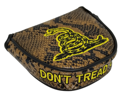 Don't Tread On Me Embroidered Putter Cover - Mallet by ReadyGOLF