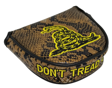 Don't Tread On Me Embroidered Putter Cover - Mallet by ReadyGOLF