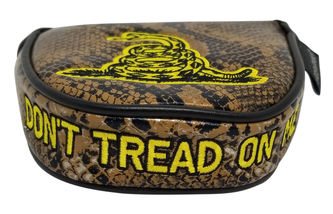 Don't Tread On Me Embroidered Putter Cover - Mallet by ReadyGOLF