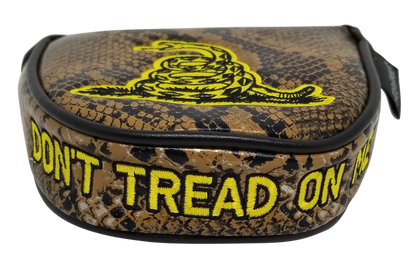 Don't Tread On Me Embroidered Putter Cover - Mallet by ReadyGOLF