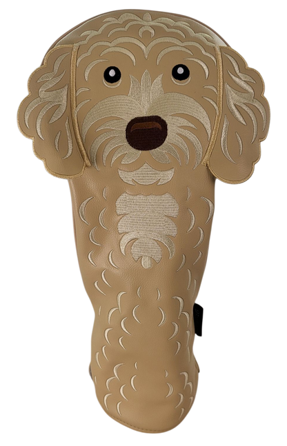Doodle Embroidered Classic Driver Headcover by ReadyGOLF - Blonde