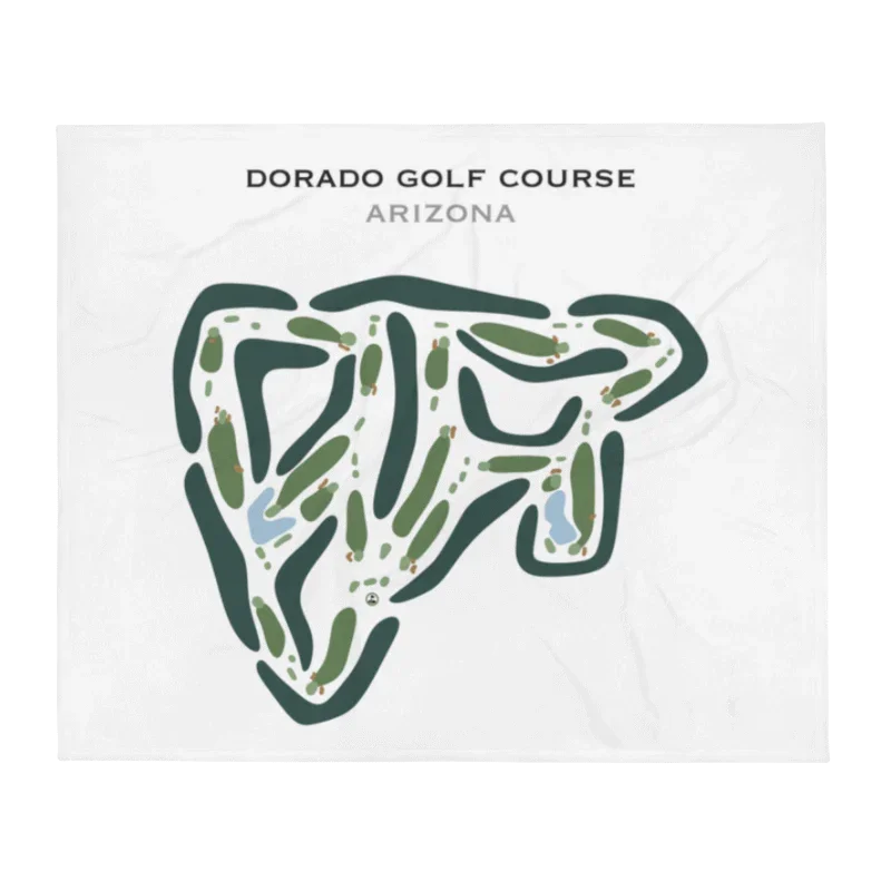 Dorado Golf Course, Arizona - Printed Golf Courses