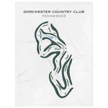 Dorchester Country Club, Tennessee - Printed Golf Courses
