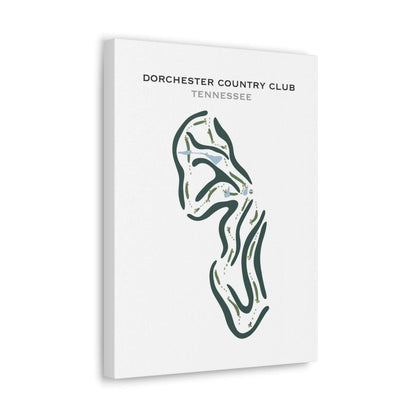 Dorchester Country Club, Tennessee - Printed Golf Courses