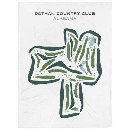 Dothan Country Club, Alabama - Printed Golf Courses