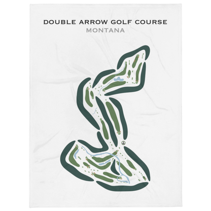 Double Arrow Golf Course, Montana - Printed Golf Courses