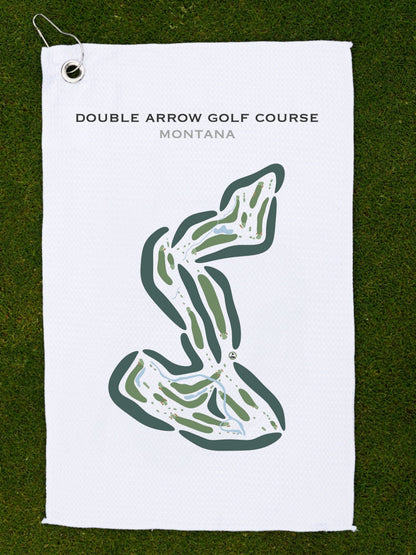 Double Arrow Golf Course, Montana - Printed Golf Courses