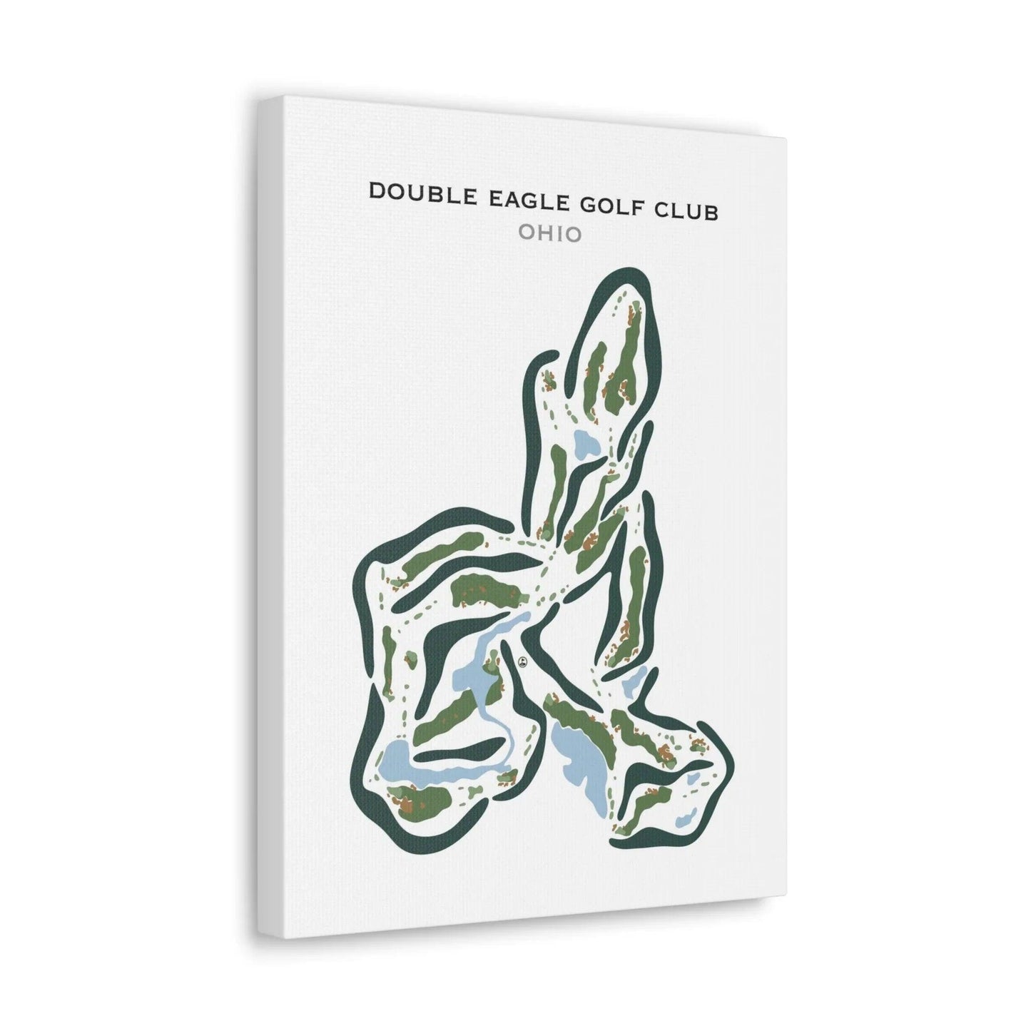 Double Eagle Golf Club, Ohio - Printed Golf Courses