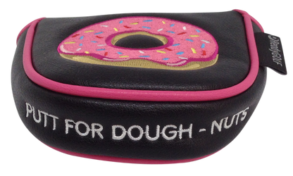 Putt for Dough-Nuts Embroidered Doughnut Putter Cover - Mallet
