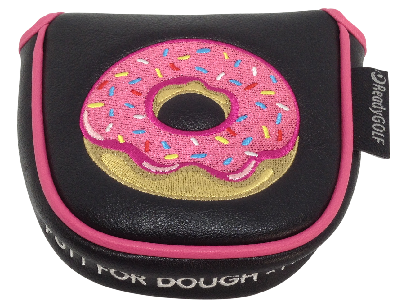 Putt for Dough-Nuts Embroidered Doughnut Putter Cover - Mallet